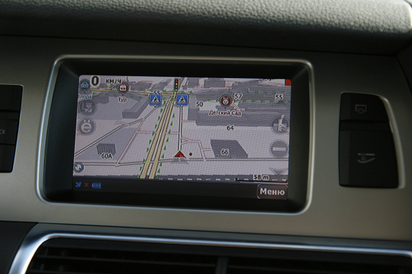 Сенсорная навигация на Audi